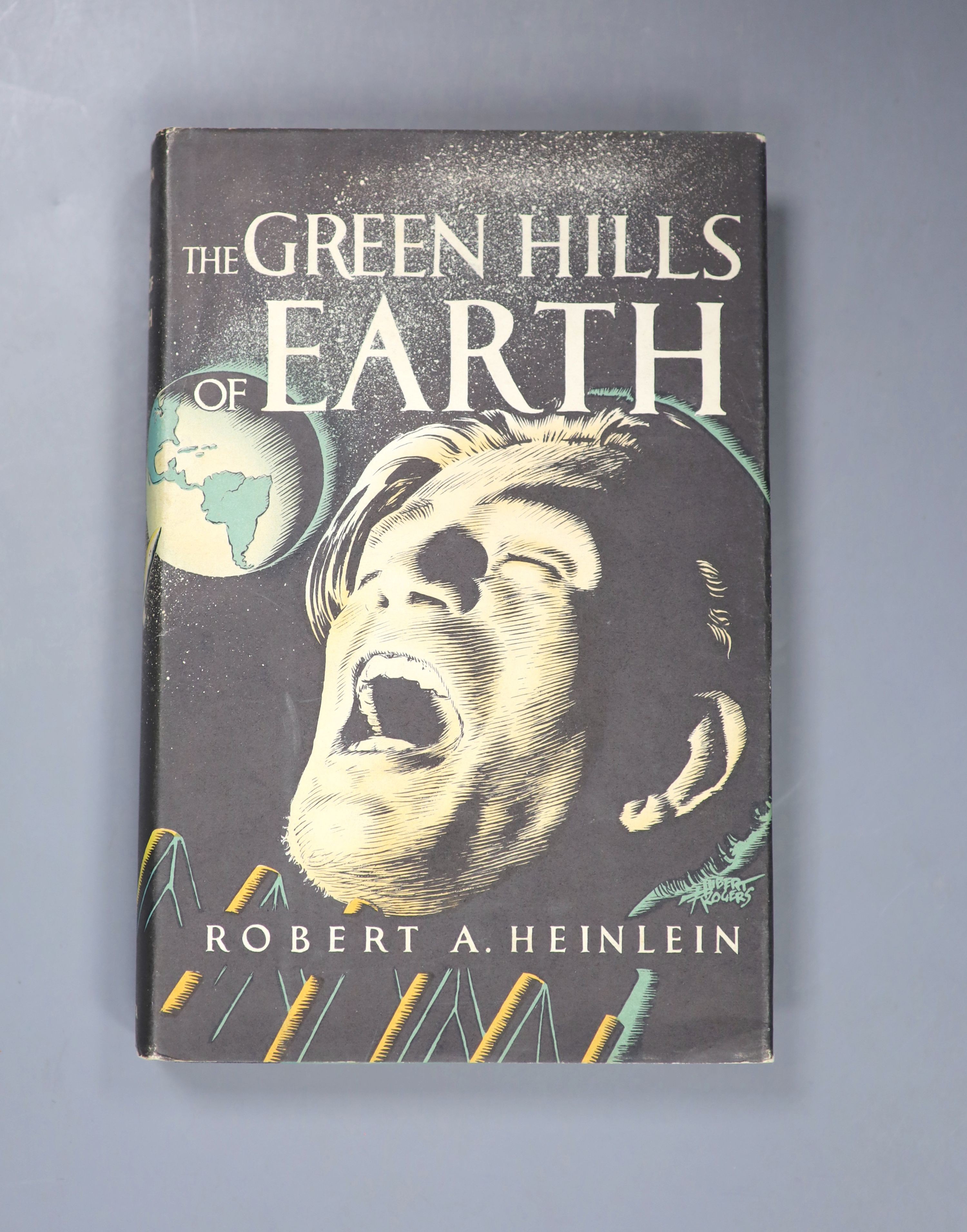 Heinlein, Robert A - Six works - Beyond This Horizon, 1st edition, with unclipped d/j, Fantasy Press, 1949; The Man Who Sold the Moon, 1st edition, with unclipped d/j, Shasta, Chicago, 1950; The Green Hills of Earth, 1st
